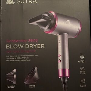 Accelerator 3500 Blow Dryer - Silver and Pink